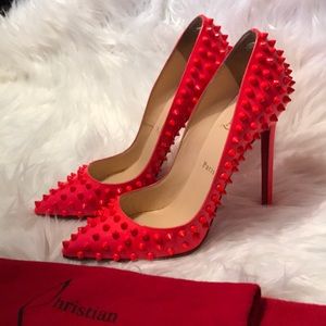 Christian Louboutin Pigalle Spikes Heels